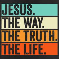 Jesus The Way Truth Life Bible Verse Christian Worship Beanie