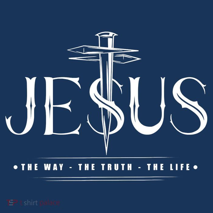 Jesus The Way The Truth The Life John 146 Christian Cooling Performance Long Sleeve Crew