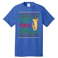 Joy Tuba World Music Lover Xmas Gift Ugly Tuba Christmas Gift Tall T-Shirt