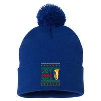 Joy Tuba World Music Lover Xmas Gift Ugly Tuba Christmas Gift Pom Pom 12in Knit Beanie