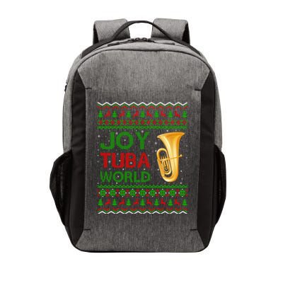 Joy Tuba World Music Lover Xmas Gift Ugly Tuba Christmas Gift Vector Backpack