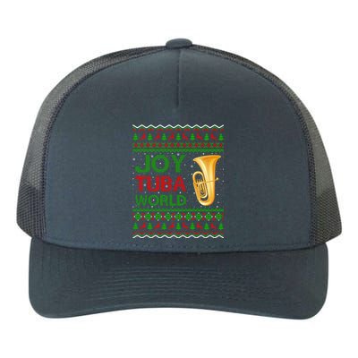 Joy Tuba World Music Lover Xmas Gift Ugly Tuba Christmas Gift Yupoong Adult 5-Panel Trucker Hat