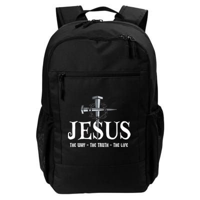 Jesus The Way The Truth The Life John 146 Christiant Backpack