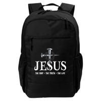 Jesus The Way The Truth The Life John 146 Christiant Backpack