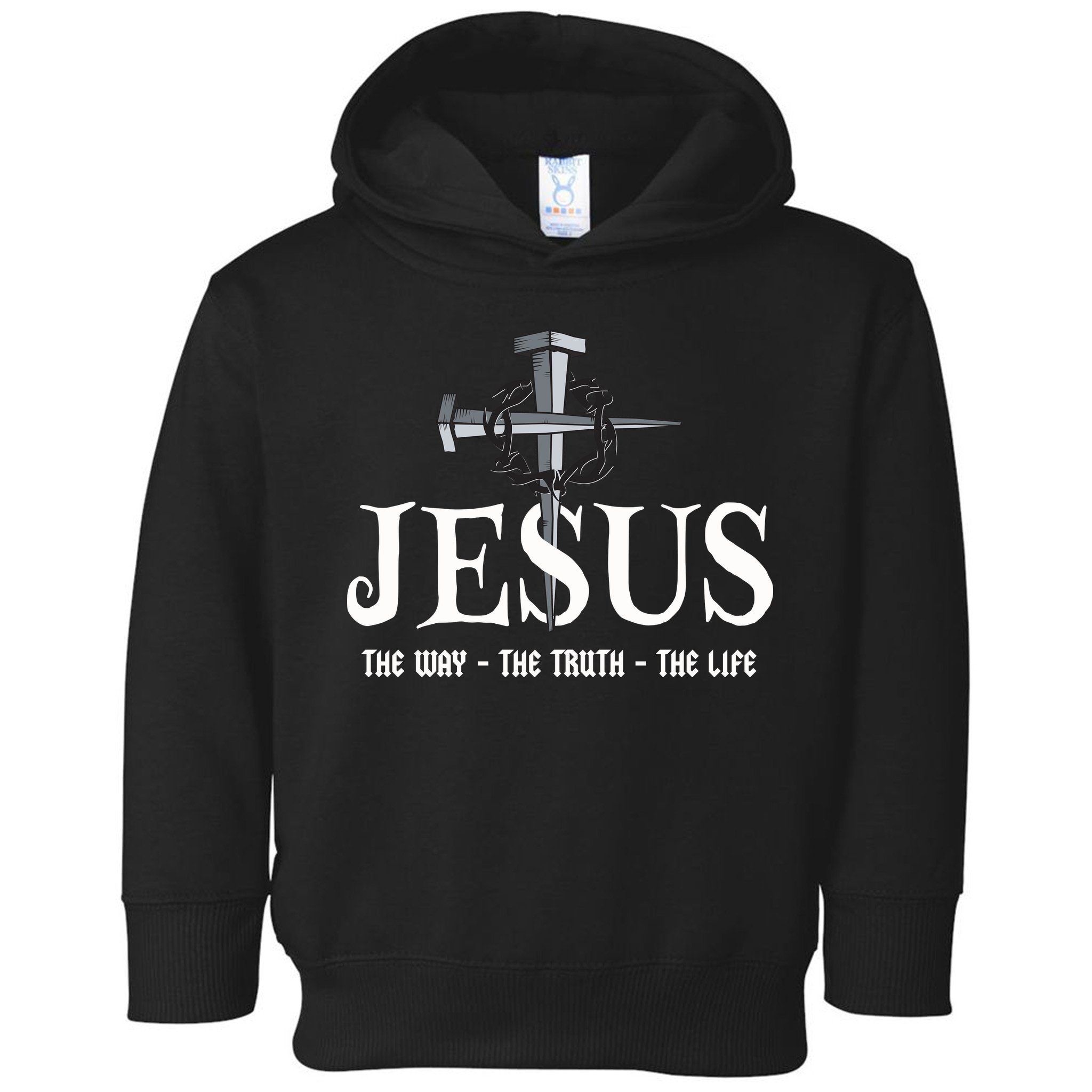 Jesus The Way The Truth The Life John 146 Christiant Toddler Hoodie
