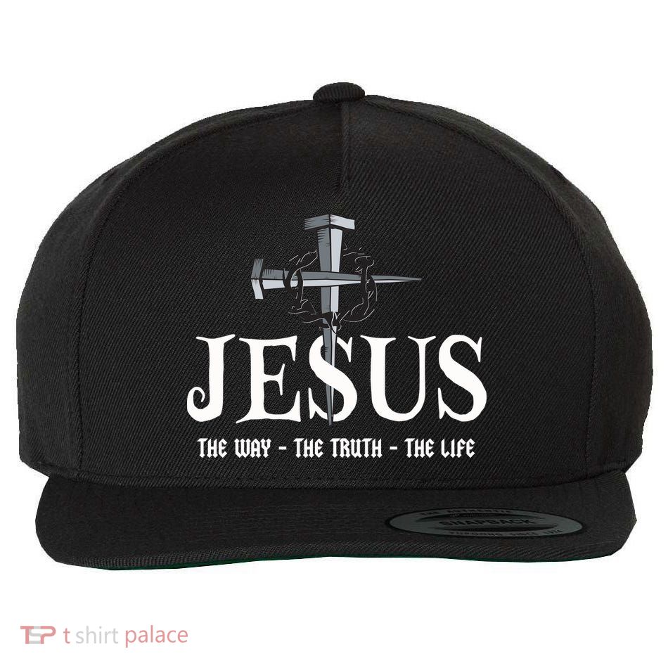 Jesus The Way The Truth The Life John 146 Christiant Wool Snapback Cap