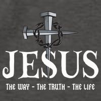 Jesus The Way The Truth The Life John 146 Christiant Vector Backpack