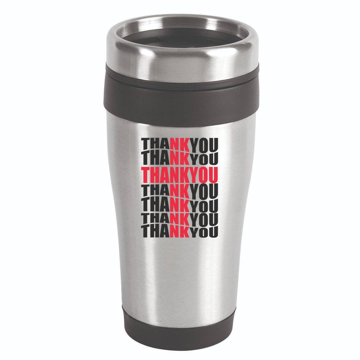 Jesus Thank You Cross Lord Savior Christian Love Religious 16oz Travel Tumbler
