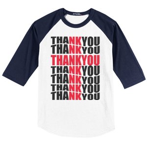 Jesus Thank You Cross Lord Savior Christian Love Religious Baseball Sleeve Shirt