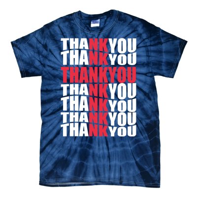 Jesus Thank You Cross Lord Savior Christian Love Religious Tie-Dye T-Shirt