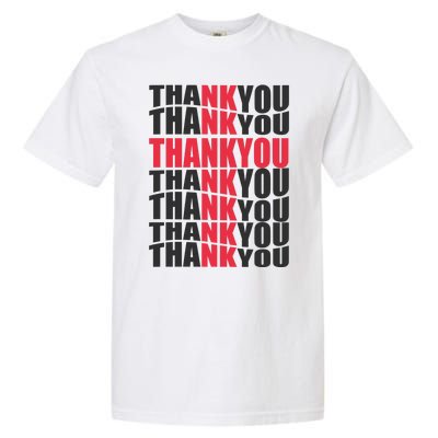 Jesus Thank You Cross Lord Savior Christian Love Religious Garment-Dyed Heavyweight T-Shirt