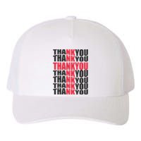 Jesus Thank You Cross Lord Savior Christian Love Religious Yupoong Adult 5-Panel Trucker Hat