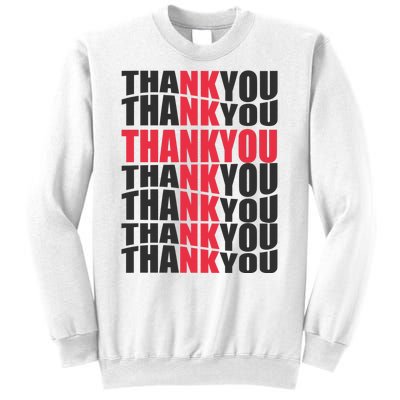 Jesus Thank You Cross Lord Savior Christian Love Religious Sweatshirt