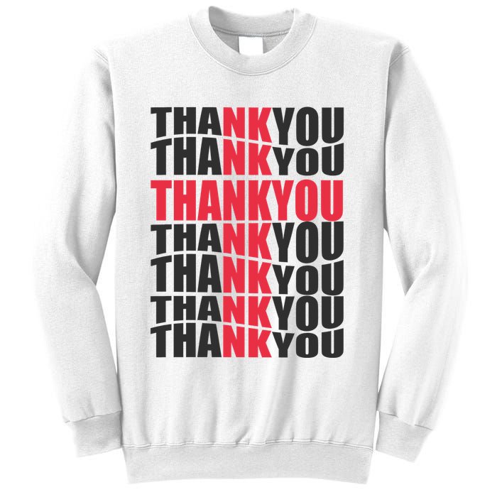 Jesus Thank You Cross Lord Savior Christian Love Religious Sweatshirt