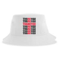 Jesus Thank You Cross Lord Savior Christian Love Religious Sustainable Bucket Hat