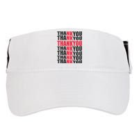 Jesus Thank You Cross Lord Savior Christian Love Religious Adult Drive Performance Visor