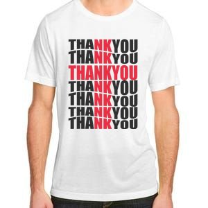 Jesus Thank You Cross Lord Savior Christian Love Religious Adult ChromaSoft Performance T-Shirt