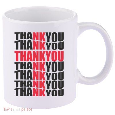Jesus Thank You Cross Lord Savior Christian Love Religious 11oz C Handle Ceramic Mug
