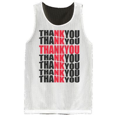 Jesus Thank You Cross Lord Savior Christian Love Religious Mesh Reversible Basketball Jersey Tank