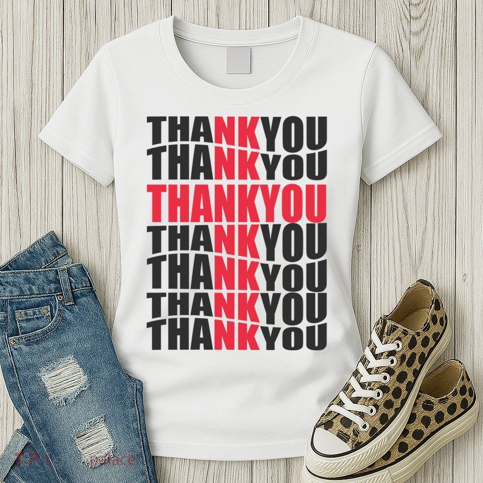 Jesus Thank You Cross Lord Savior Christian Love Religious Women's T-Shirt