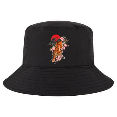 Japanese Tiger Zoologist Wild Animal Zoo Lover Safari Cool Comfort Performance Bucket Hat