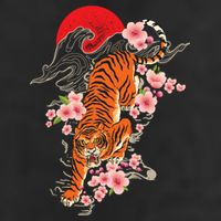 Japanese Tiger Zoologist Wild Animal Zoo Lover Safari Cool Comfort Performance Bucket Hat
