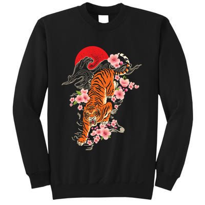 Japanese Tiger Zoologist Wild Animal Zoo Lover Safari Sweatshirt