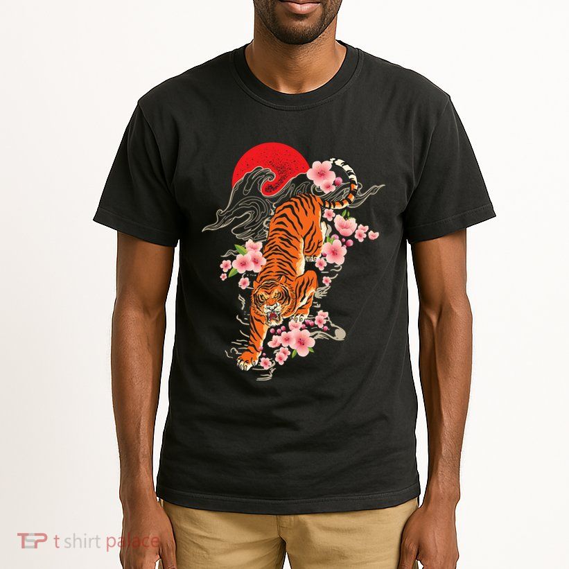 Japanese Tiger Zoologist Wild Animal Zoo Lover Safari Tall T-Shirt