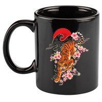 Japanese Tiger Zoologist Wild Animal Zoo Lover Safari 11oz C Handle Ceramic Mug
