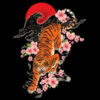 Japanese Tiger Zoologist Wild Animal Zoo Lover Safari Magnet