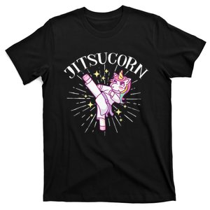 Jitsucorn Unicorn Brazilian Jiu Jitsu BJJ T-Shirt