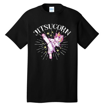 Jitsucorn Unicorn Brazilian Jiu Jitsu BJJ Tall T-Shirt