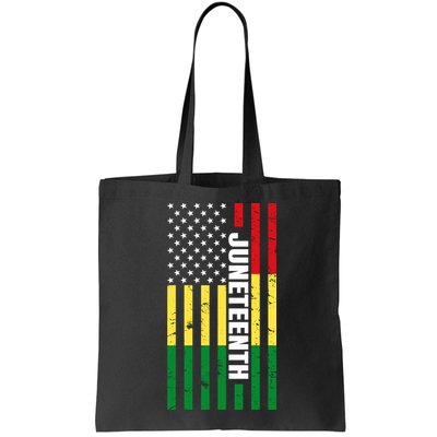Juneteenth USA Black History Month Flag Bag