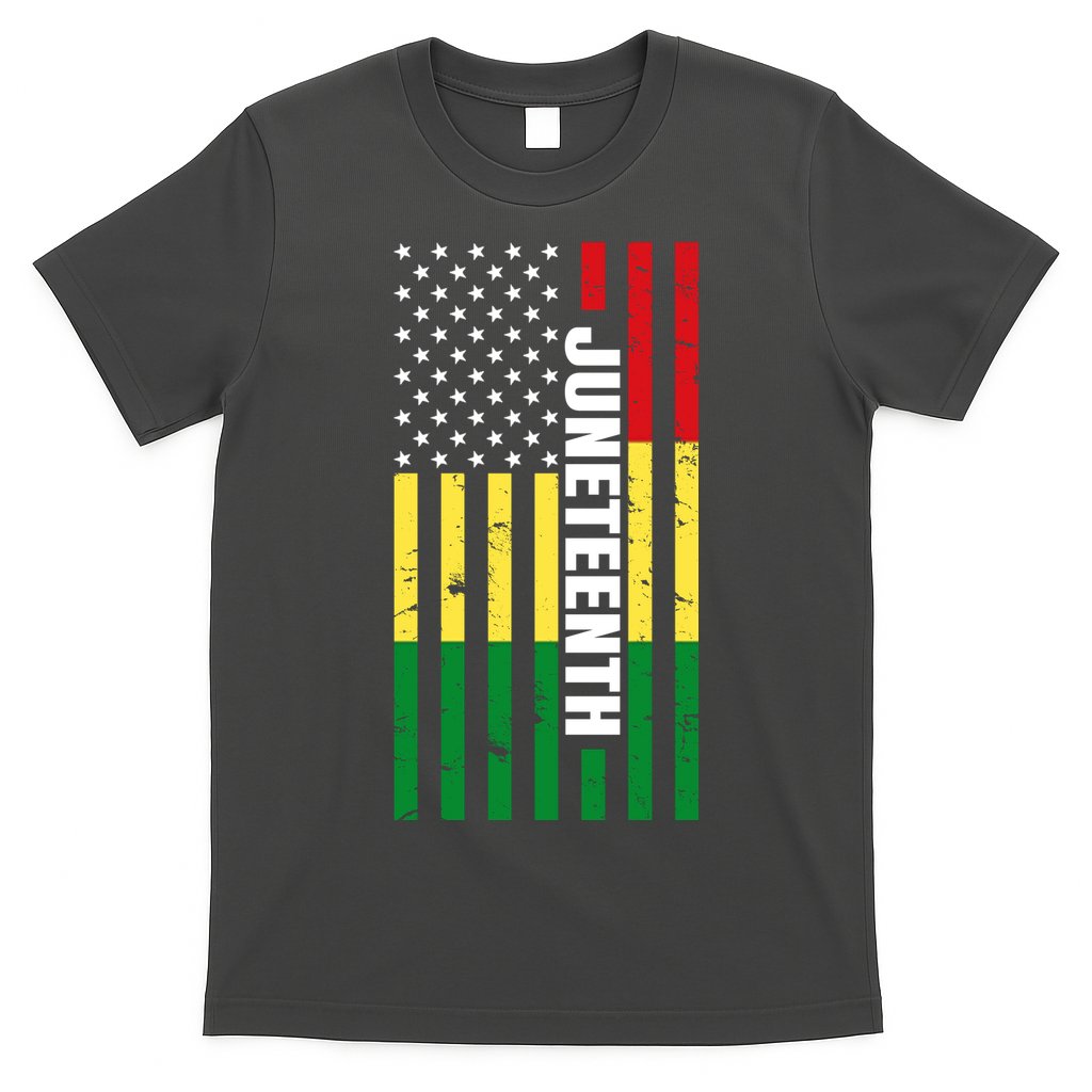 Juneteenth USA Black History Month Flag T-Shirt