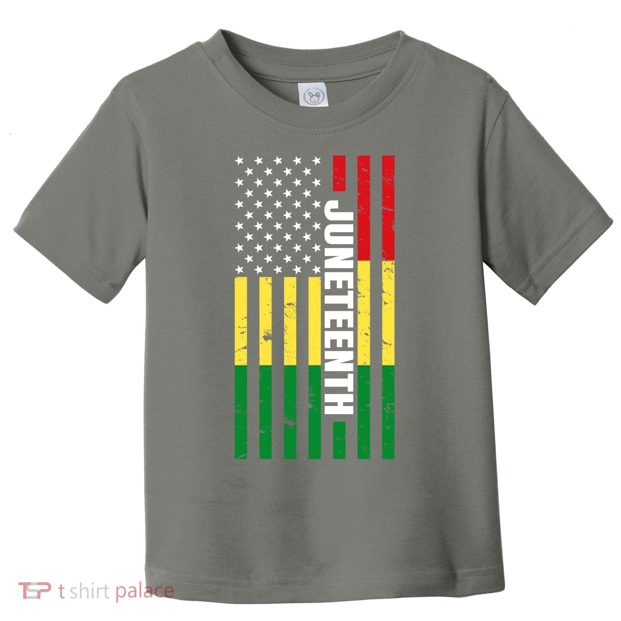 Juneteenth USA Black History Month Flag Toddler T-Shirt