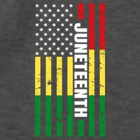 Juneteenth USA Black History Month Flag Vector Backpack