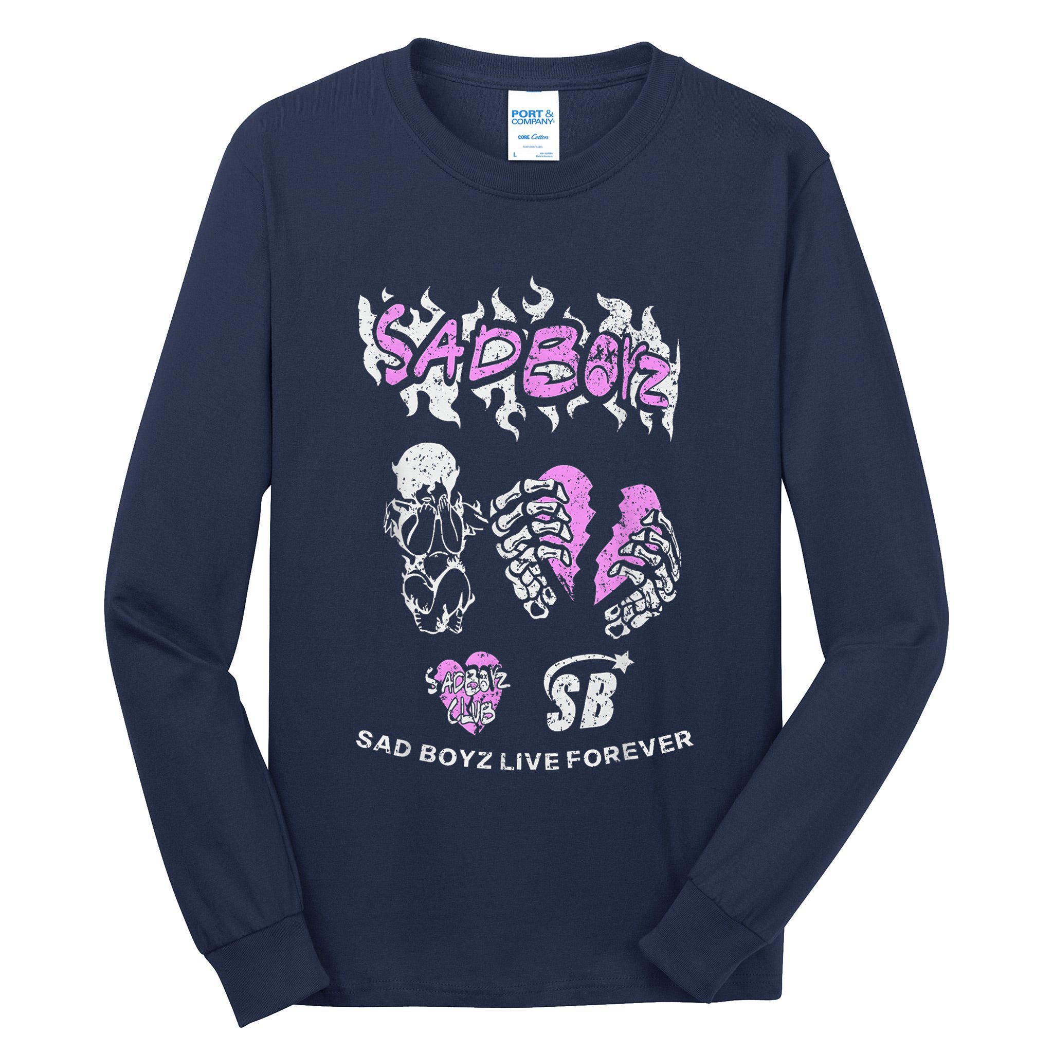 Junior Upsad Boyz Corridos Tumbados H Belicos Mexico Music Tall Long Sleeve T-Shirt