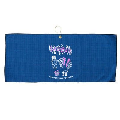 Junior Upsad Boyz Corridos Tumbados H Belicos Mexico Music Large Microfiber Waffle Golf Towel