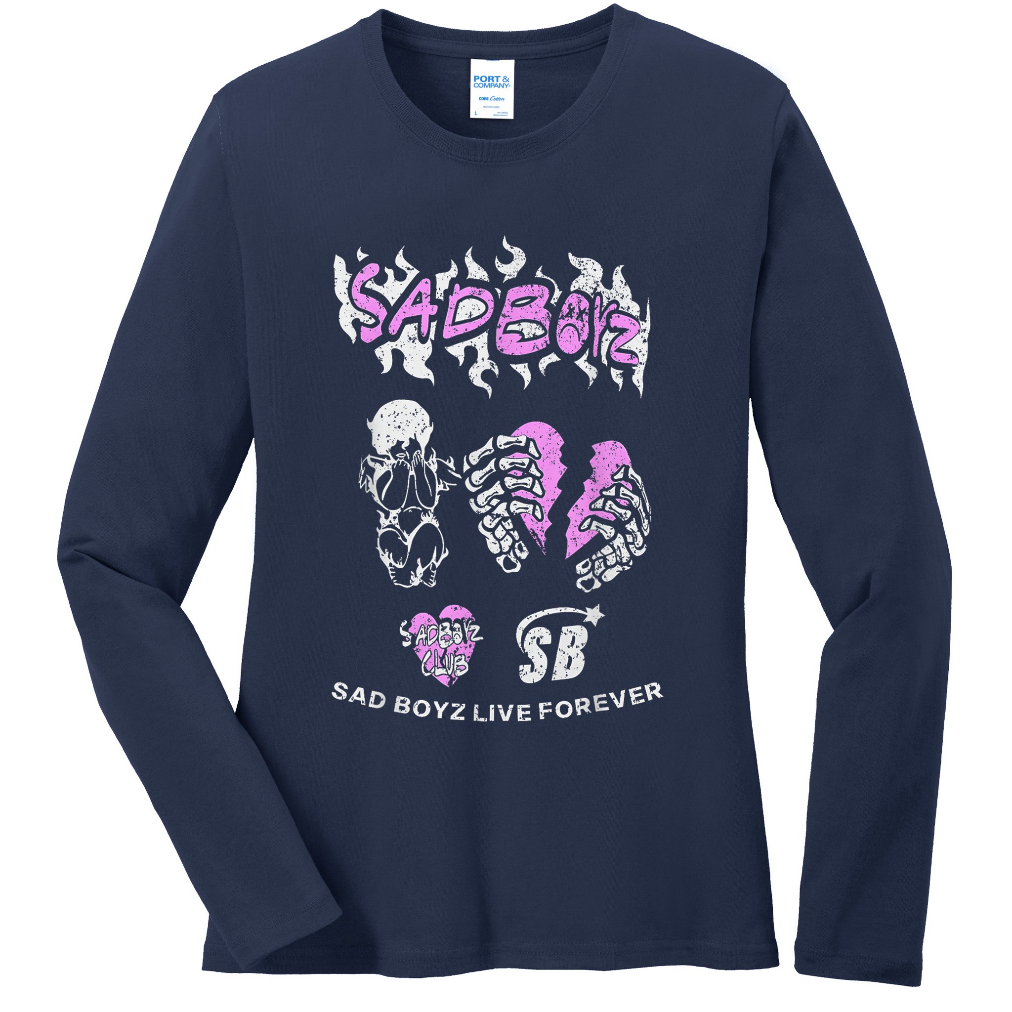 Junior Upsad Boyz Corridos Tumbados H Belicos Mexico Music Ladies Long Sleeve Shirt