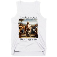 Jesus Ultimate Dead Lifter Christian Bodybuilder Strongman Tank Top