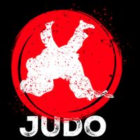 JUDO Olympic Sports Stylized Distressed Impact Tech Backpack