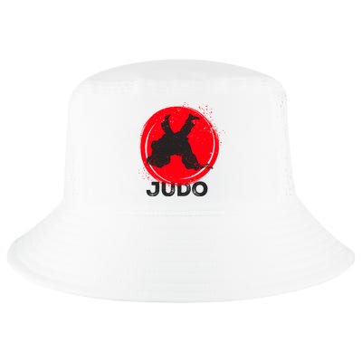 JUDO Olympic Sports Stylized Distressed Cool Comfort Performance Bucket Hat