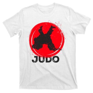 JUDO Olympic Sports Stylized Distressed T-Shirt