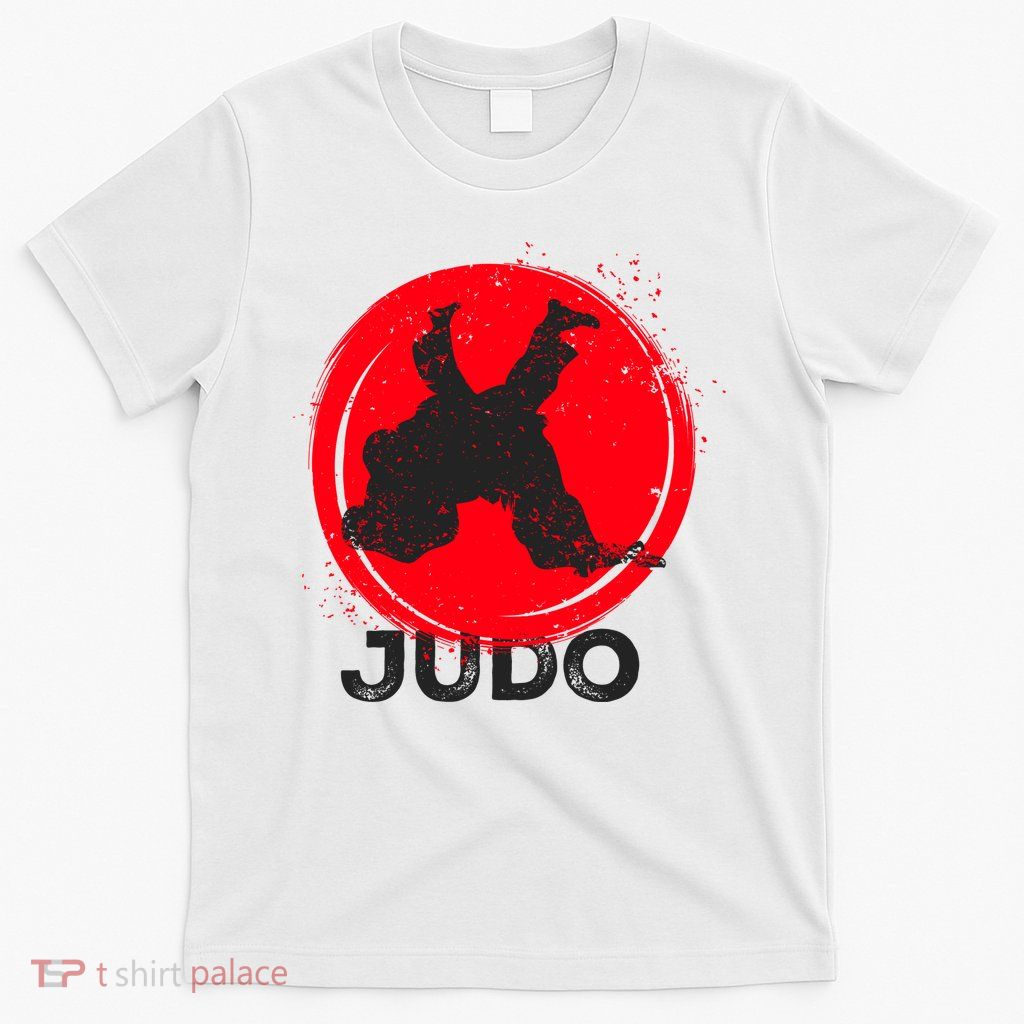 JUDO Olympic Sports Stylized Distressed T-Shirt