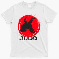 JUDO Olympic Sports Stylized Distressed T-Shirt