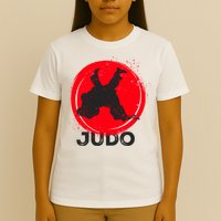 JUDO Olympic Sports Stylized Distressed T-Shirt