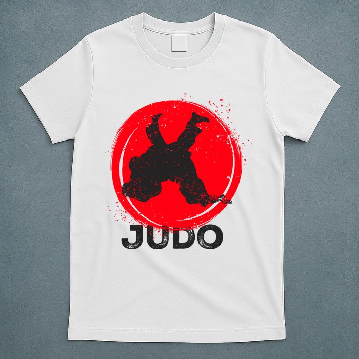 JUDO Olympic Sports Stylized Distressed T-Shirt