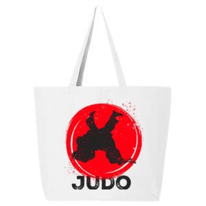 JUDO Olympic Sports Stylized Distressed 25L Jumbo Tote