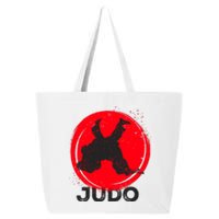 JUDO Olympic Sports Stylized Distressed 25L Jumbo Tote