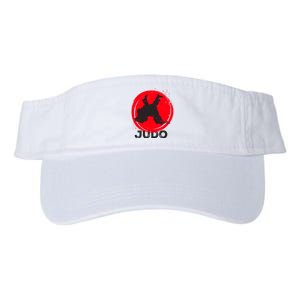 JUDO Olympic Sports Stylized Distressed Valucap Bio-Washed Visor